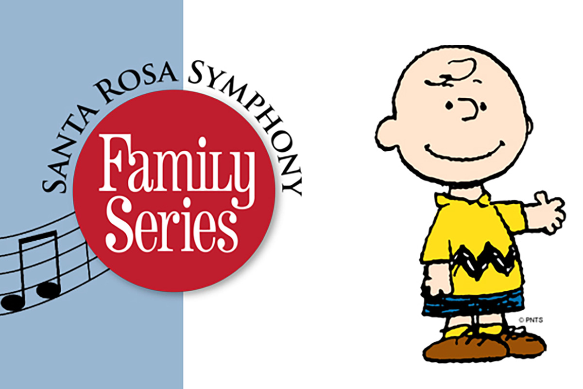 SRS Family Series logo next to Charles Schultz's character Charlie Brown