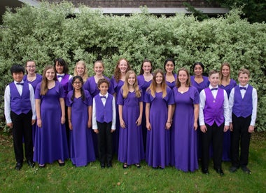 Santa Rosa Children's Choral Academy group