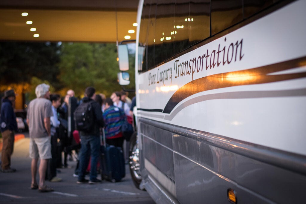 A bus for tourists