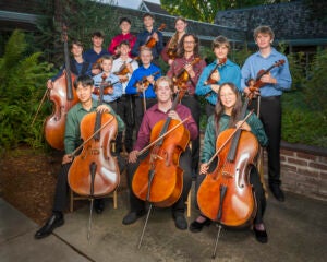 Santa Rosa Symphony Young People's Chamber Orchestra, director Aaron Westman, Good Times Over a Ground (Bass)